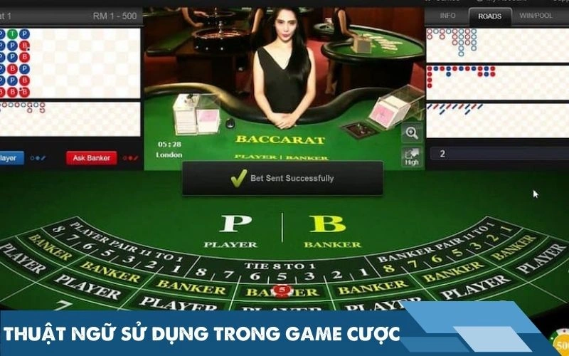 Thuật ngữ game bài Baccarat