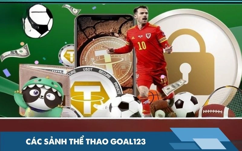 Các sảnh thể thao Goal123